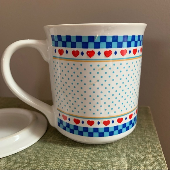 Cute vintage mug with lid - J.S.N.Y. Taiwan - Picture 6 of 6